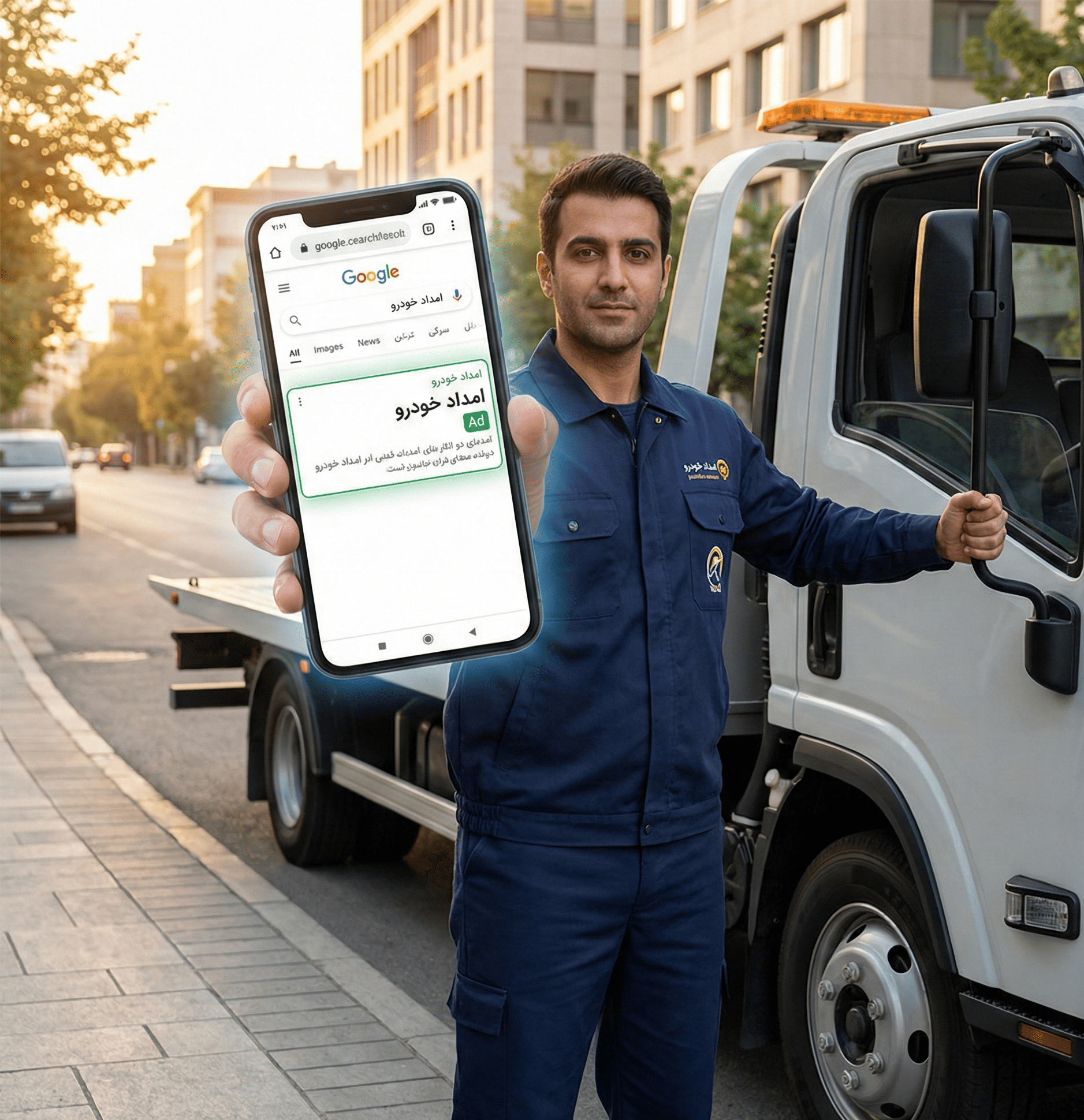 خدمات گوگل ادز برای امداد خودرو